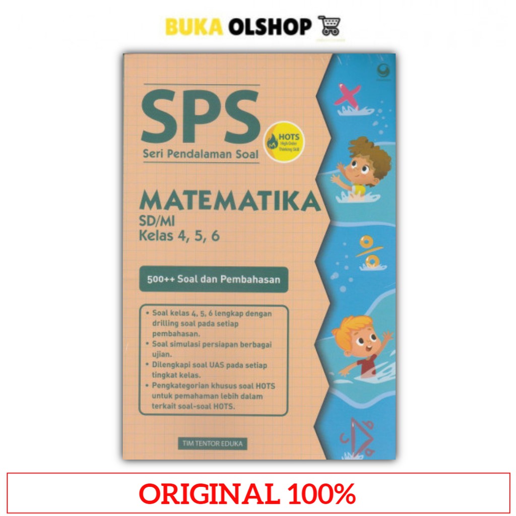 Sps Seri Pendalaman Soal Ulangan Matematika Kelas 4 5 6 Sd Mi Buku Soal Matematika Sd Shopee Indonesia