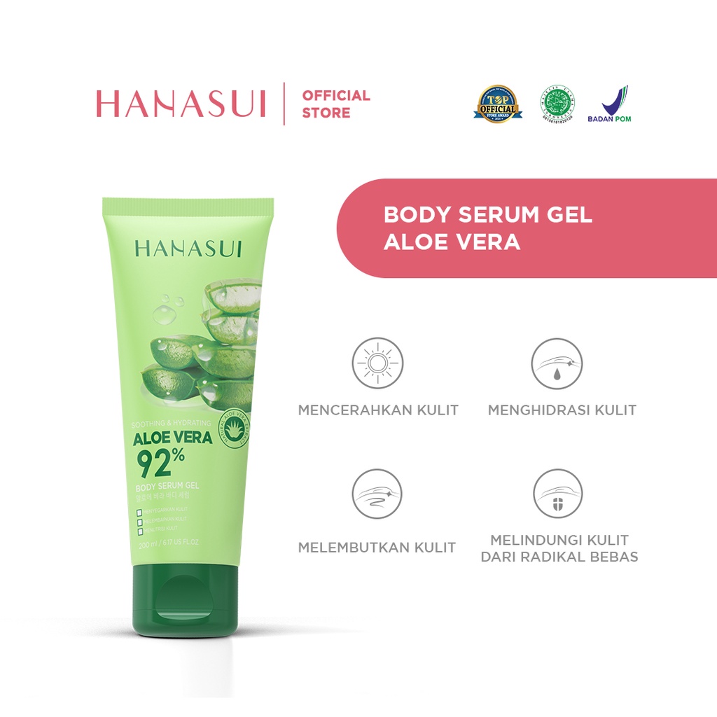 Hanasui Body Serum Gel Aloe Vera