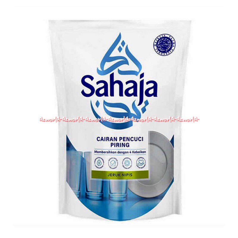 Sahaja 720ml Cairan Pencuci Piring Jeruk Nipis Sabun Cuci Piring Pouch Sahahaja Sajaha 720 ml Dishwash Dish Washing