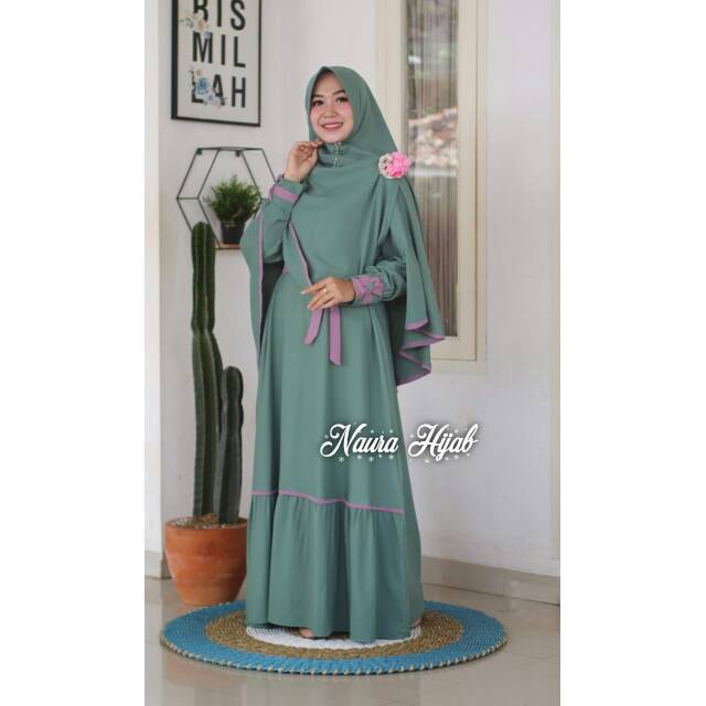 Gamis set khimar MAHARANI aku karissa
