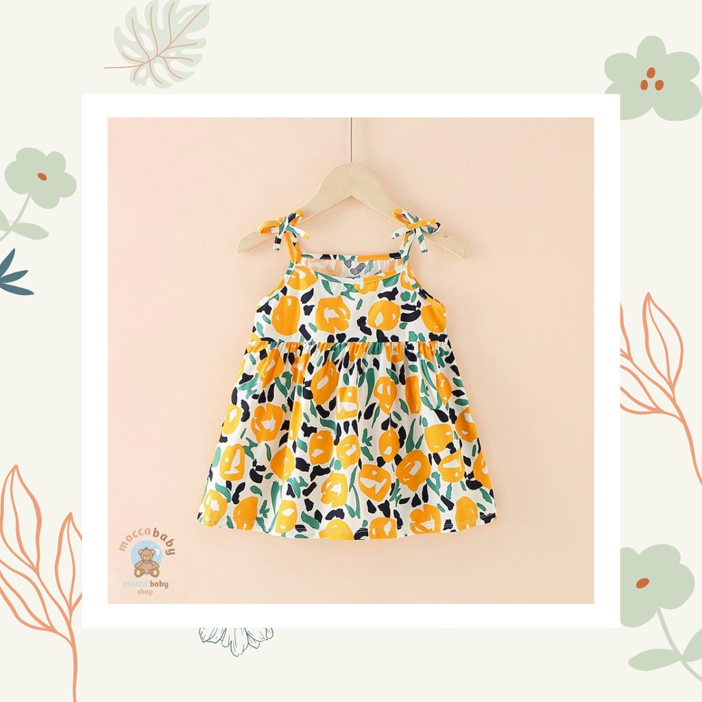 MBSS - EONNIE BEACH dress anak IMPOR/dress anak perempuan/PRINTED DRESS/dress 100% KATUN PREMIUM QUALITY - DS6