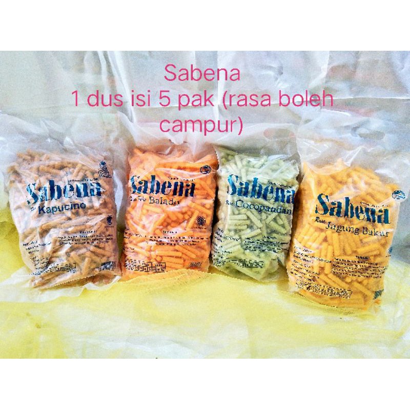 SABENA SNACK 1 DUS ISI 5 PAK