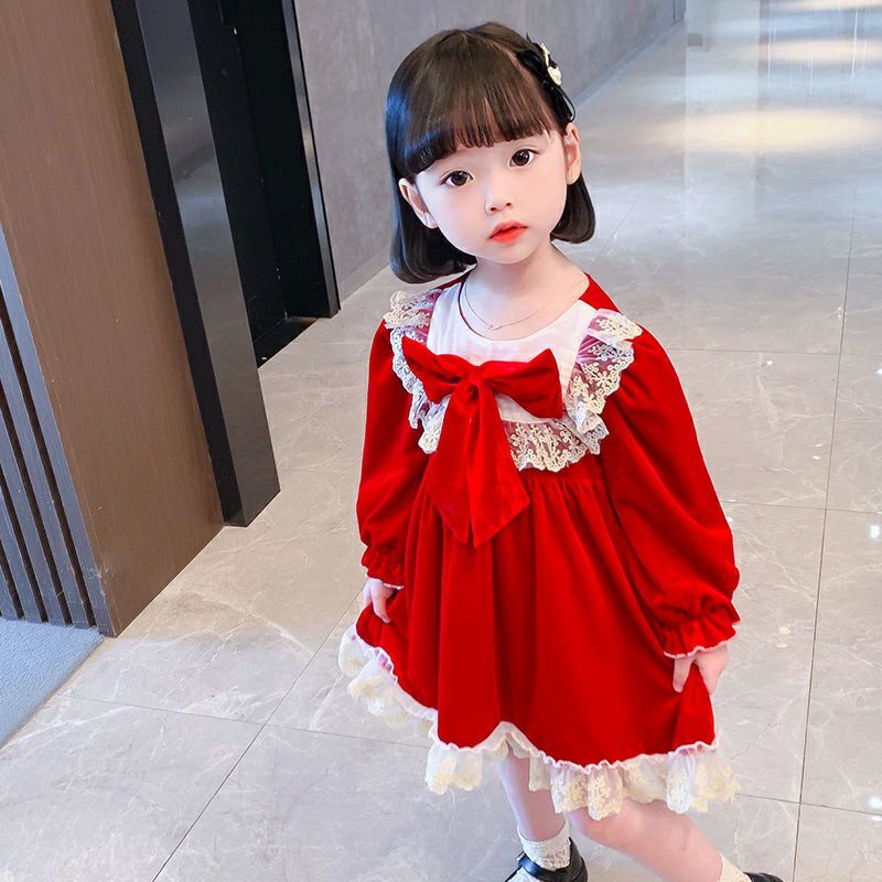 DRESS ANAK BAYI LUXURI RENDA IMPORT, DRESS ANAK BAYI BLUDRU MIX FURING BRUKAT-1