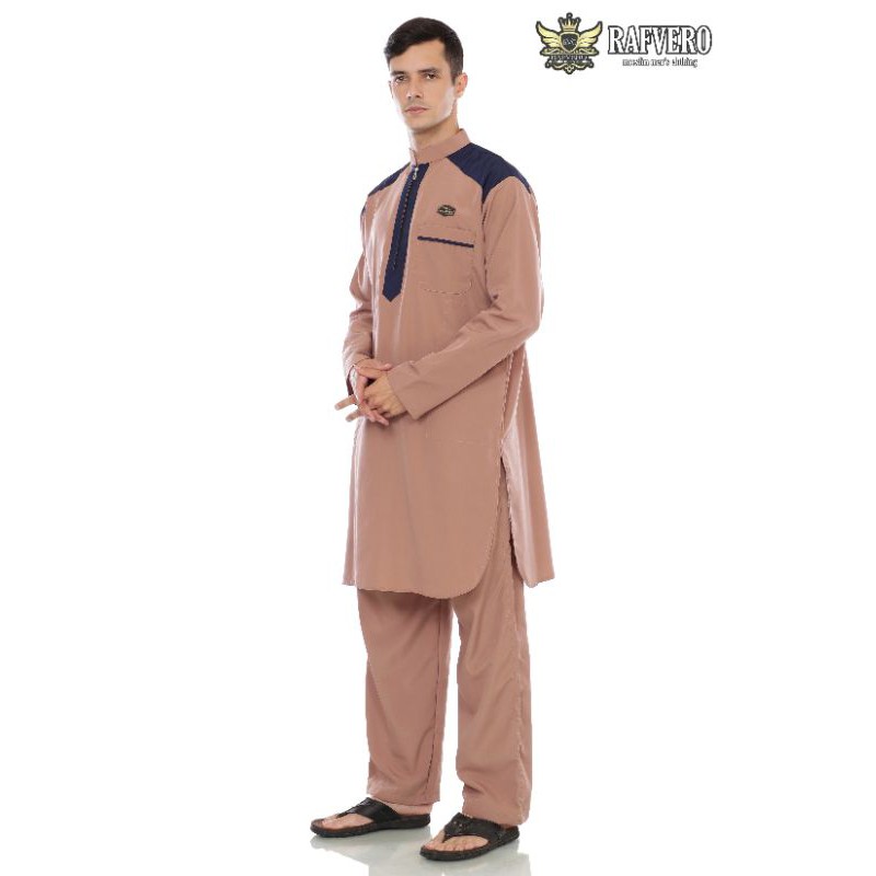 Baju Muslim Pria - Setelan Pakistan Rafvero - Baju muslim koko Rafvero - Pakistan Rafvero Original