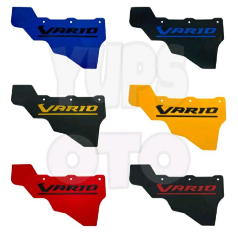 Penahan lumpur kolong VARIO 160 Mudflap VARIO 160 bahan karet