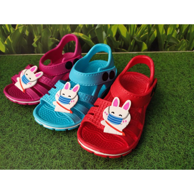 Sandal Tali Anak Karakter kelinci (TERBARU)