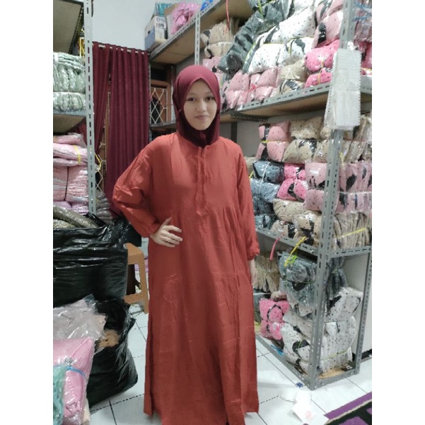 DISKON 60% Baju Midi Dress Tunik Termurah Sojin Midi Dress Jumbo LD 120 Cm // Rachel Midi Dress // Gamis Wanita Terbaru Kekinian // Fashion Muslim // Dress Murah // Bahan Katun Rayon // Pakaian Wanita // Fashion Outfit Murah //