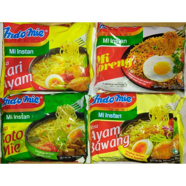 

Indomie Goreng dan Kuah All variant