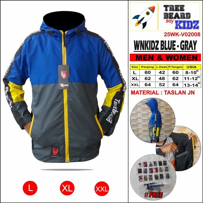 Spesial jaket parasut anak laki laki/jaket anak laki laki/jaket hoodie anak Terlaris
