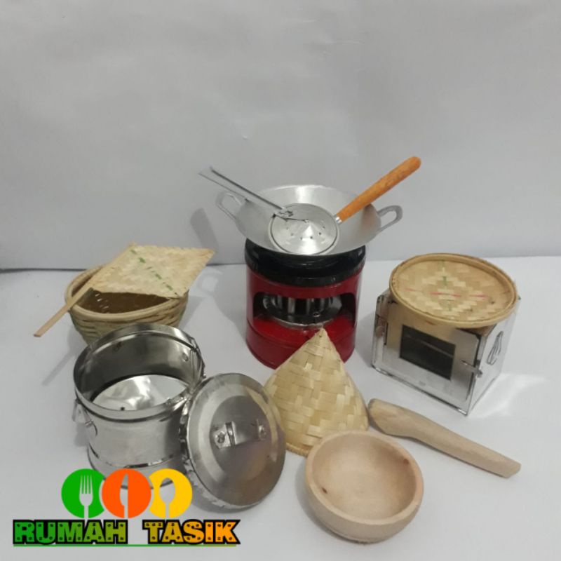 Kitchenset Mainan Masak Masakan Anak Tradisional RT001