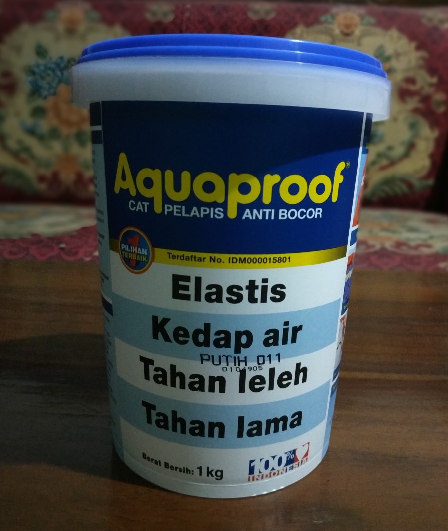 Cat Anti Bocor Waterproofing Waterproof Aquaproof 1kg 1 Kg Putih