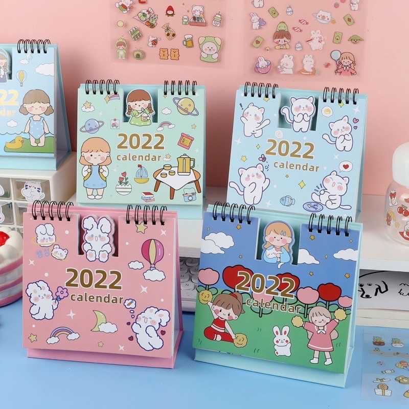 cute calendar 2022 kalender diary planning calendar