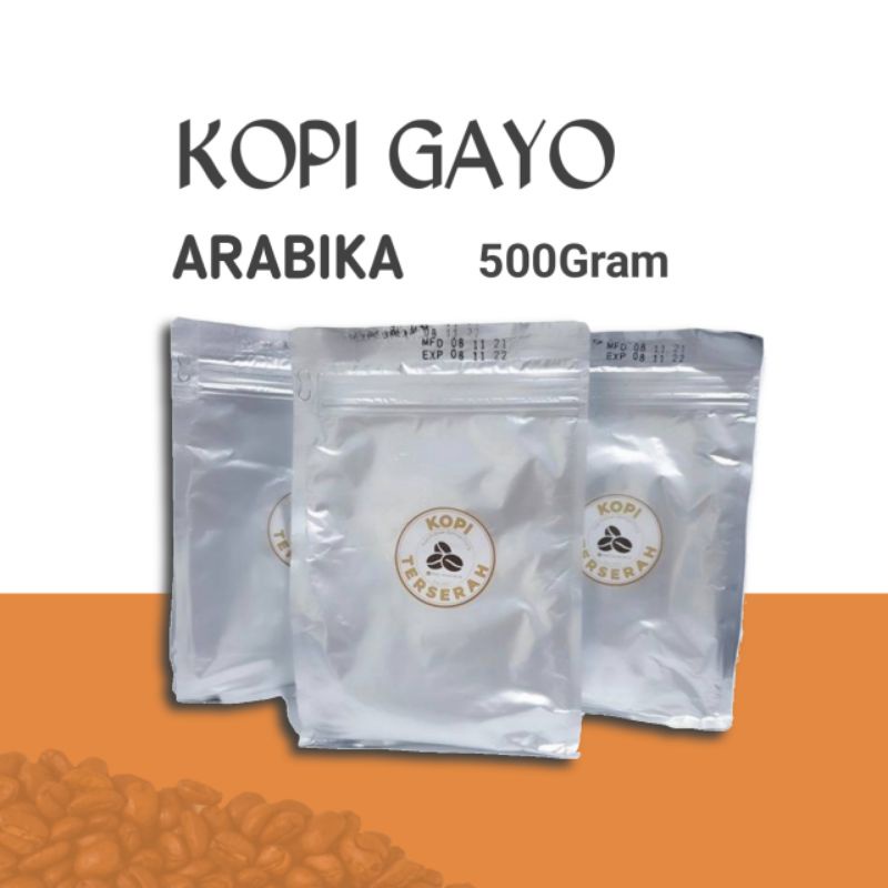 

Bubuk Kopi Arabika Premium 500gr Kopi Terserah