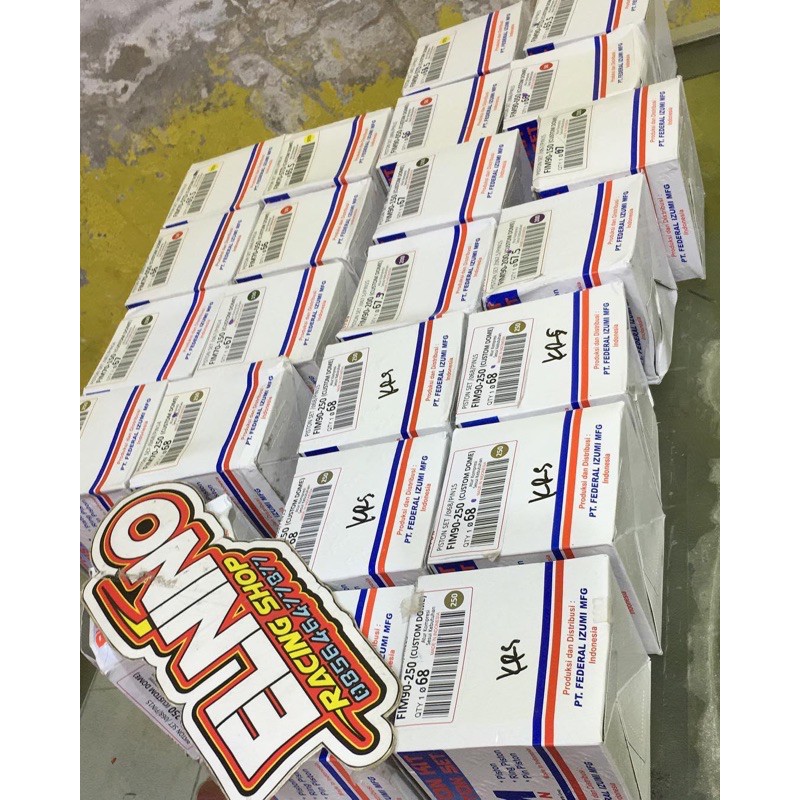 FIM90 Piston FIM Pin 15 Ukuran 65.5-68