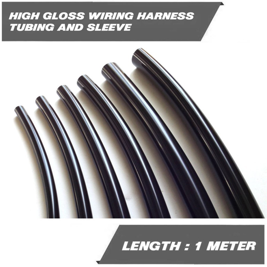 High Gloss Wiring Harness Tubing Ecer 6 mm - Selongsong Kabel Karet