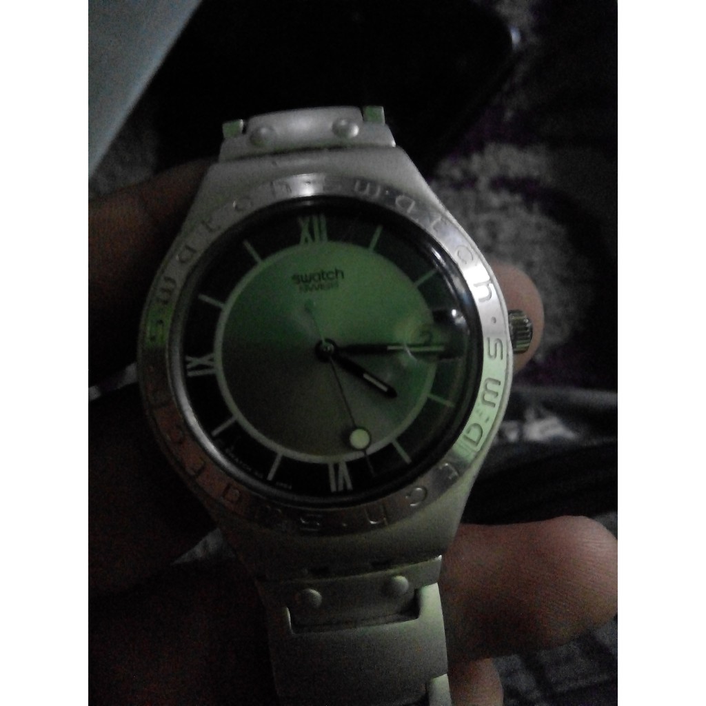 JAM TANGAN SWATCH IRONY ALUMUNIUM ORIGINAL