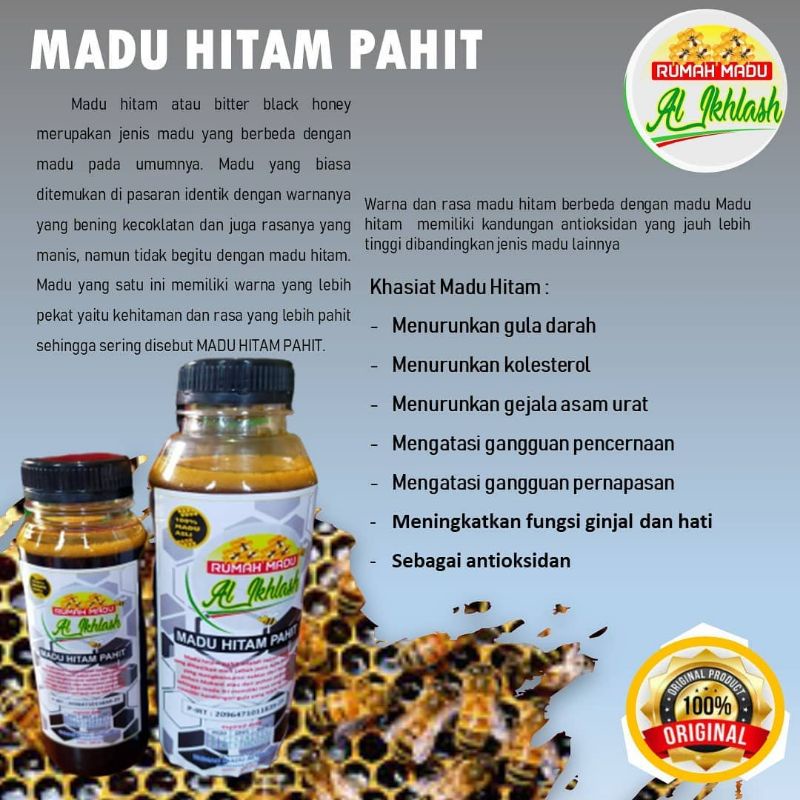 

MADU HITAM PAHIT AL IKHLASH