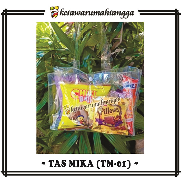 

Tas Mika Tipe TM | Tas Transparan | Tas Hampers | Tas Ulang Tahun | Tas Ultah | ketawarumahtangga
