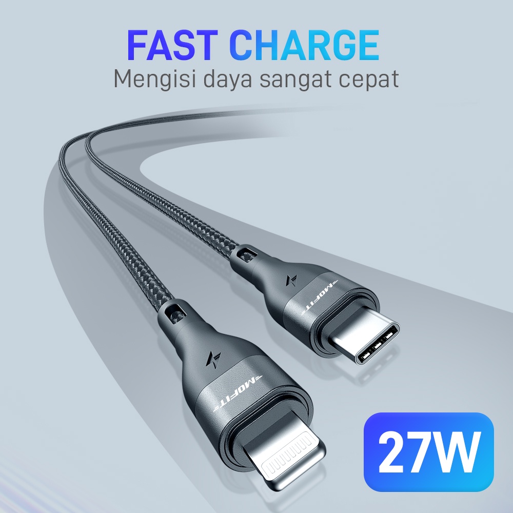 MOFIT ML-100 Type C to Lightning Cable Power Delivery 27W