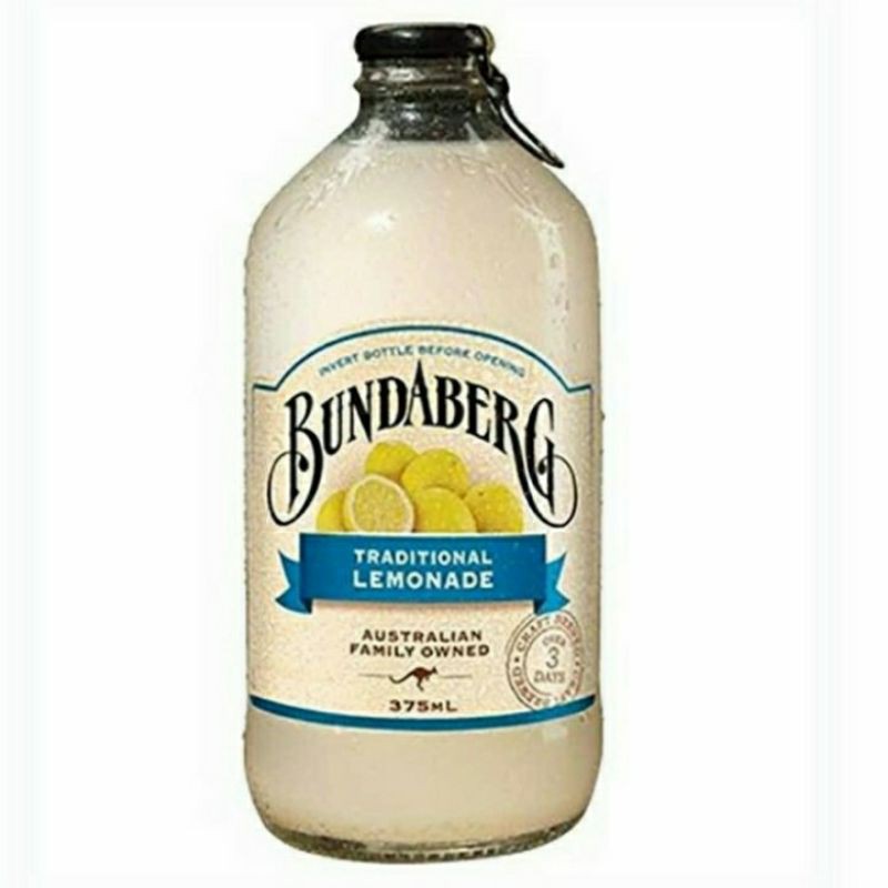 

BUNDABERG Traditional Lemonade 375 ml Botol