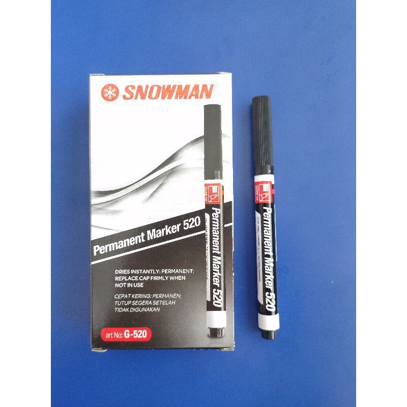 

Spidol Snowman Permanent Marker G520