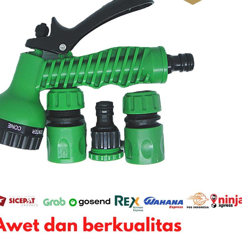 ➩ Semprotan Air Sambungan Selang dan Kran/Selang Siram Tanaman/Semprotan Cuci Motor Mobil ✻