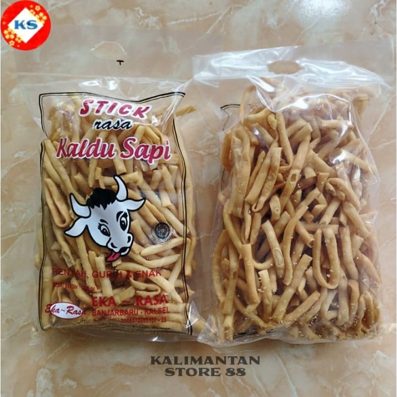 

Kerupuk Stik Rasa Kaldu Sapi 300 gr