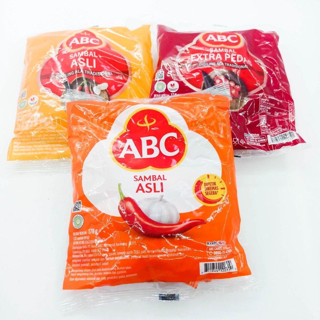 

Sambal ABC Sachet All Variant (22x8g)// MURAH !!