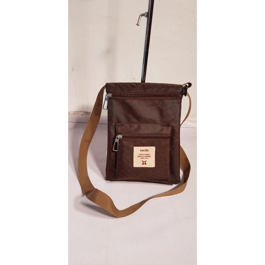 Terlaris Tas Selempang AIR BONE Slempang Hp Bodypack Pria/Wanita Premium Murah - Maroon