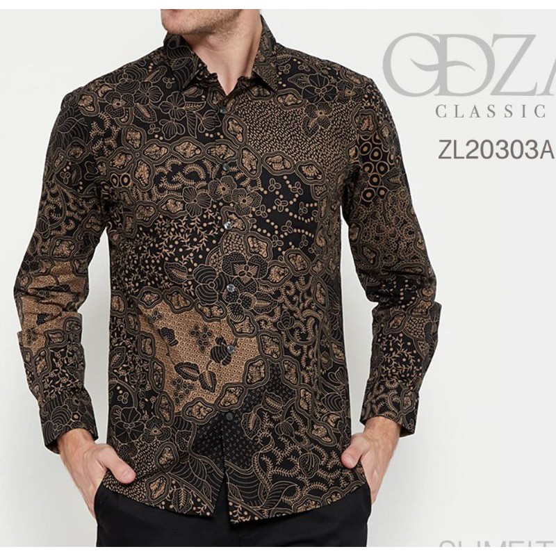 KEMEJA PRIA SLIM FIT MEWAH BATIK PRIA SLIMFIT