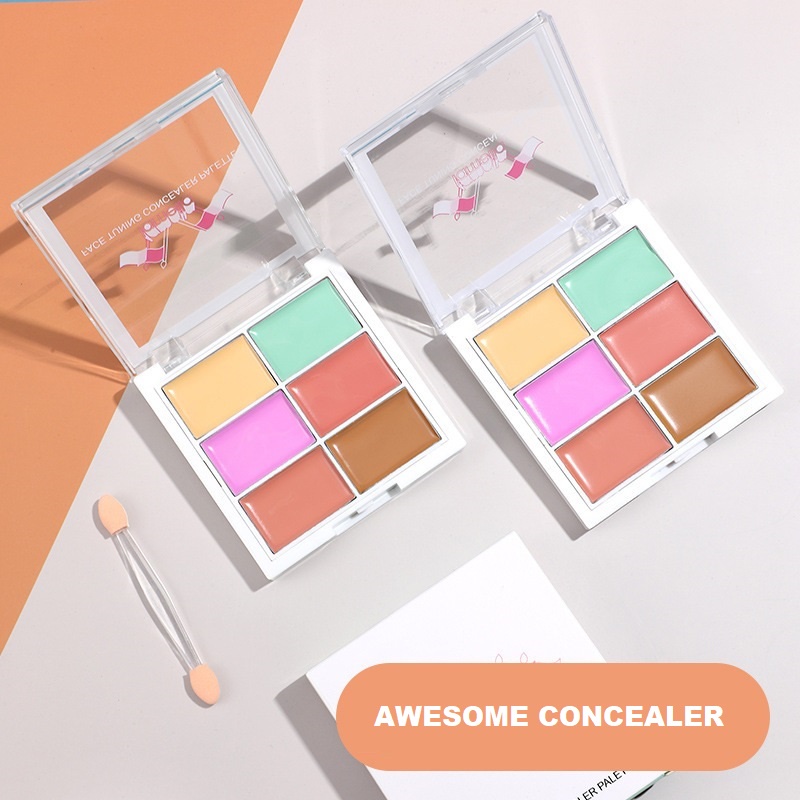 LAMEILA AWESOME CONCEALER MULTI COLOR 6 WARNA 5070