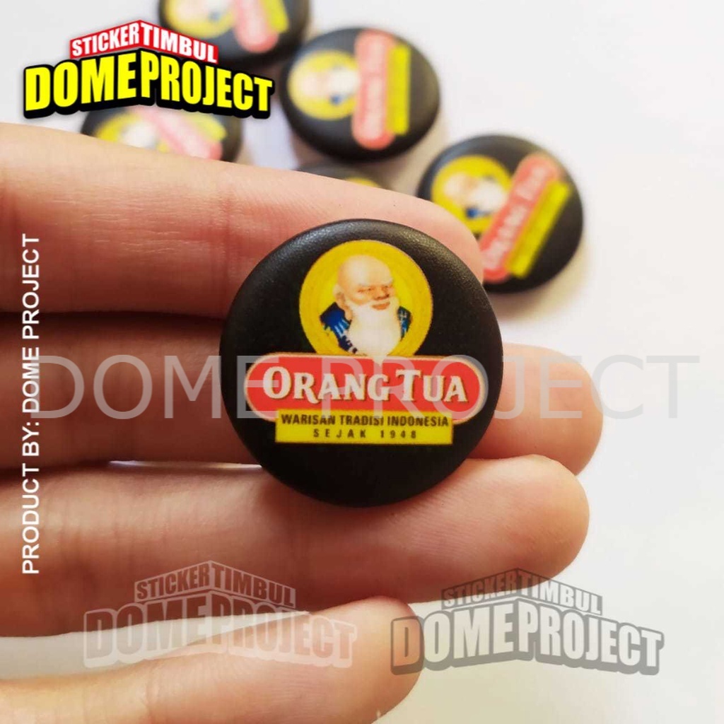 ORANGTUA PIN PENITI 25MM BUTTON PIN AKSESORIES ROMPI AKSESORIES TAS