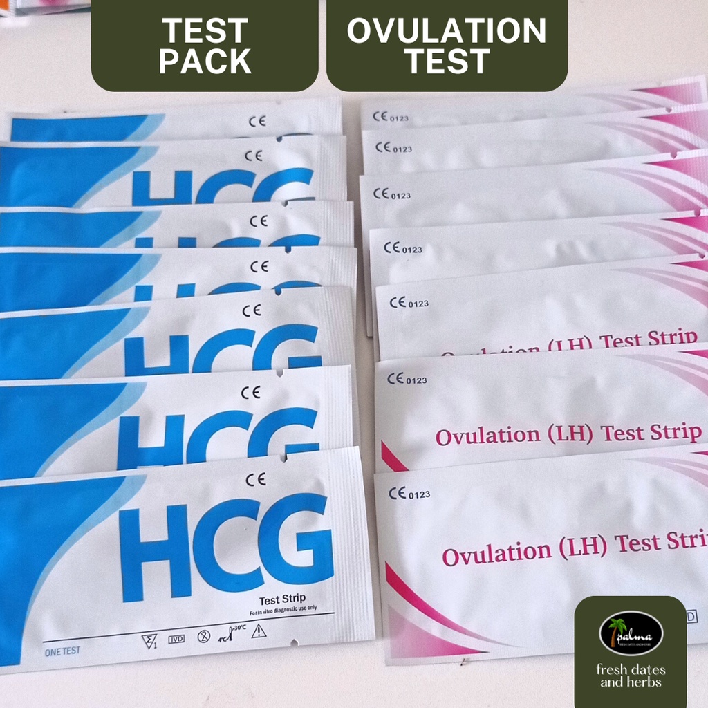 TEST PACK KEHAMILAN HCG | OVULASI TEST LH | OVULATION TEST