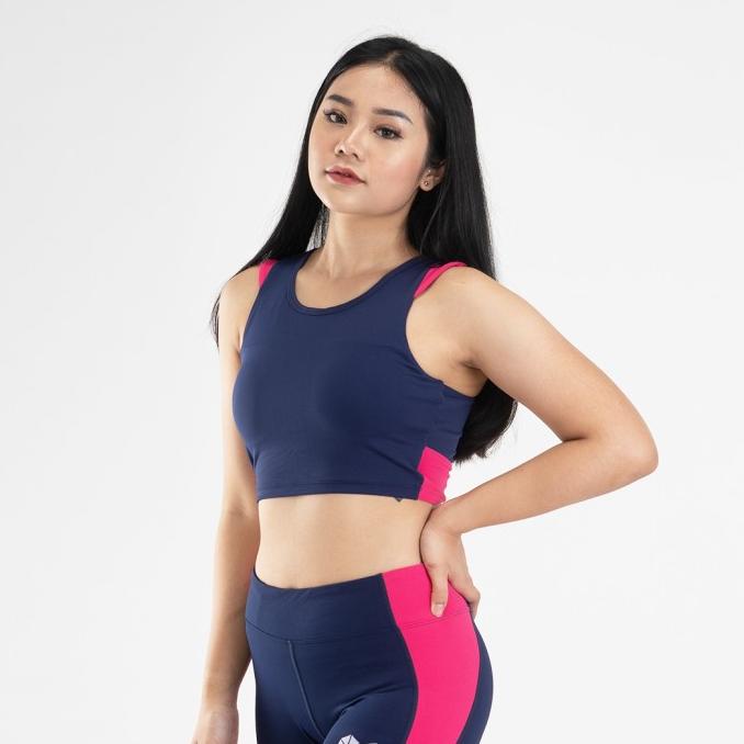 Wonder Bra - Navy and Pink