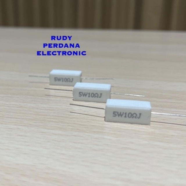 RESISTOR 5 WATT 5W 10OHM 10 OHM Ω 10R