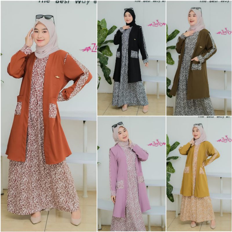 EMIKA OUTER DRESS GAMIS ORI BY ZAHIN