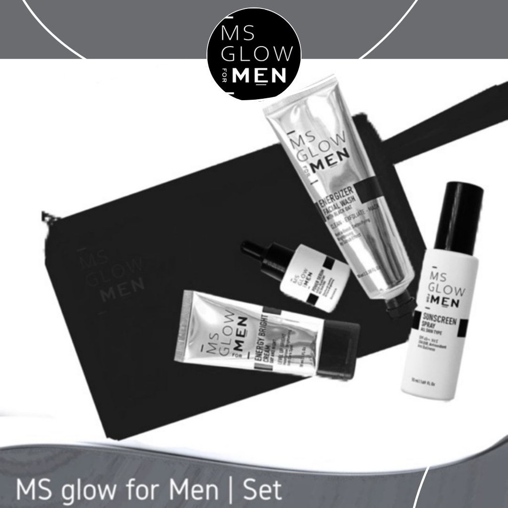 PAKET WAJAH FOR MEN / MS GLOW FOR MEN MSGLOW FOR MEN