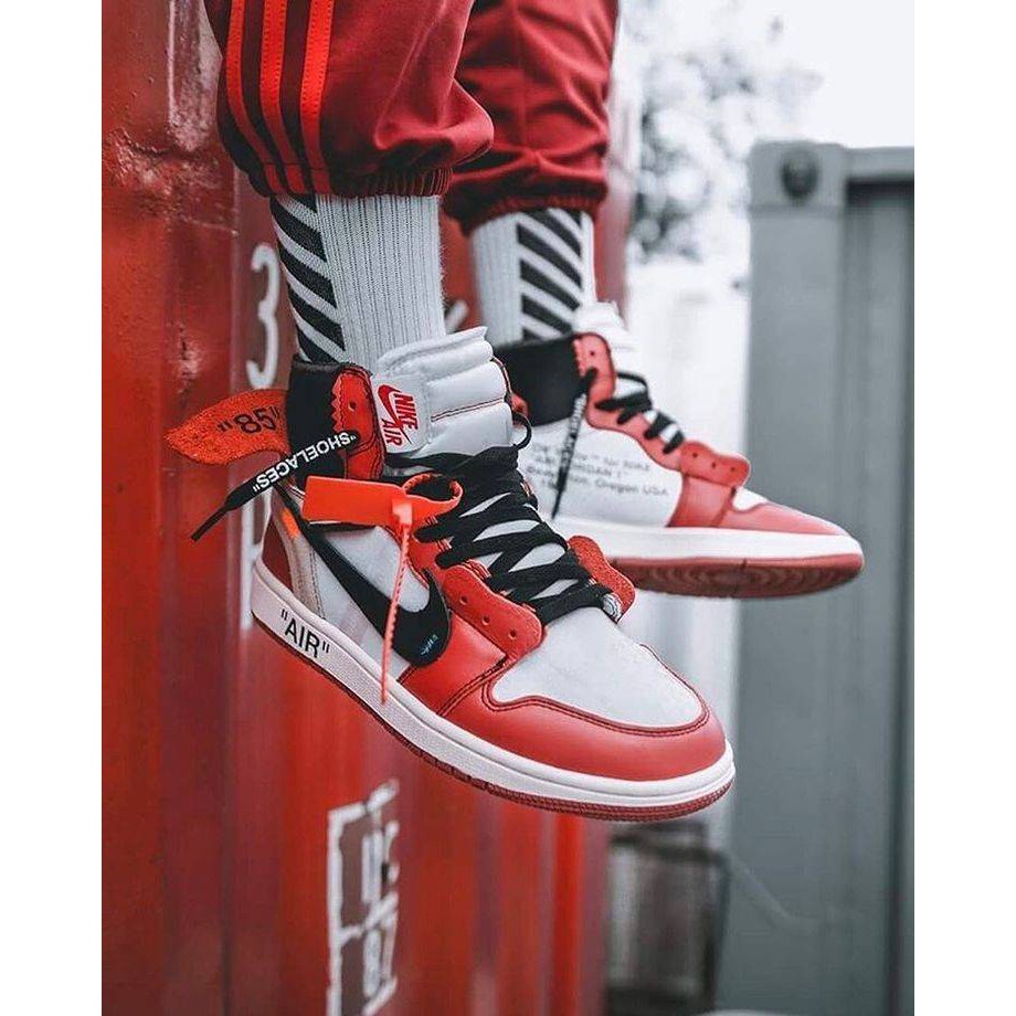 air jordan off white red