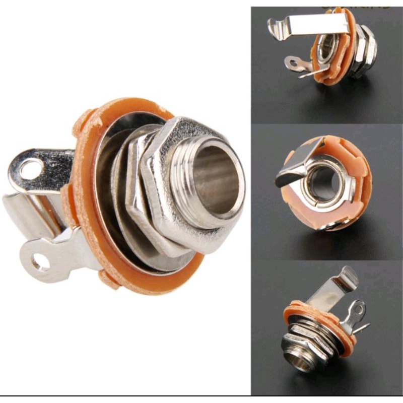 Jack output gitar bass colokan jek input out