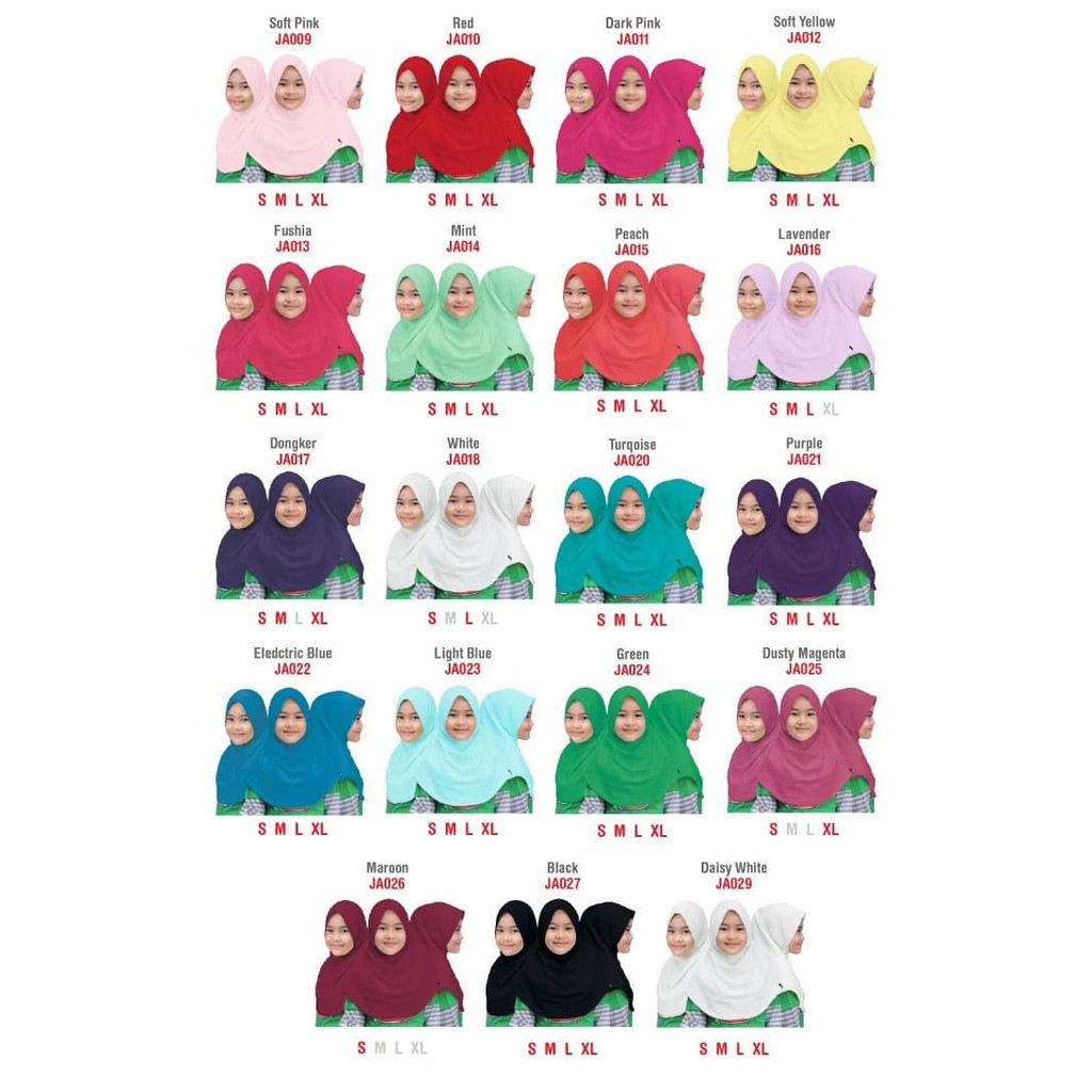 Jilbab Afra Kids