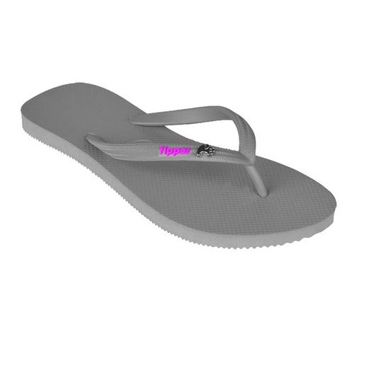 Sandal Fipper Glitter Grey Beauty Original