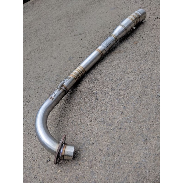 LEHER PIPA KNALPOT JUPITER BORE UP SUPRA 125 KARISMA DLL