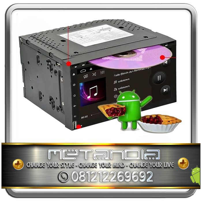 HEAD UNIT ANDROID ENIGMA EG 7920 DVD/CD OS 9.0 PIE - MTECH 8803 7088D Limited