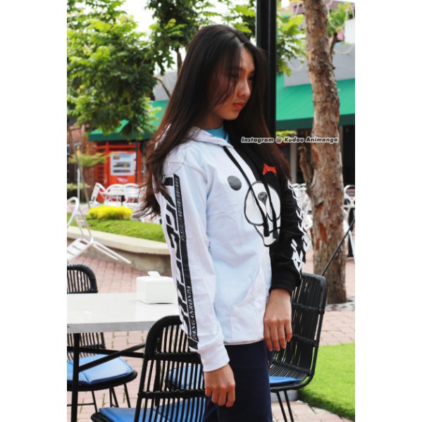 Sweater Monokuma Danganronpa Bahan Cotton Combed 24s