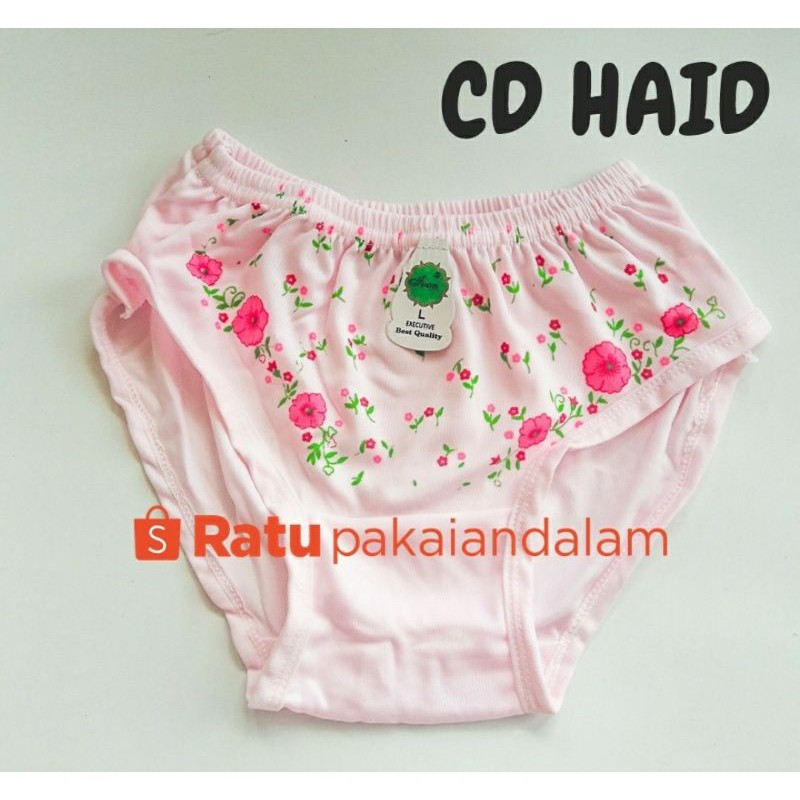 CD Celana Dalam Haid Men / CD Menstruasi, Datang Bulan Wanita Biq Size Jumbo