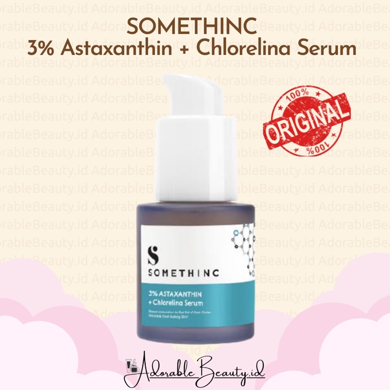 [20ML] [BPOM] SOMETHINC 3% Astaxanthin + Chlorelina Serum 20ML - Solusi Mata Panda &amp; Kulit Lelah_Cerianti