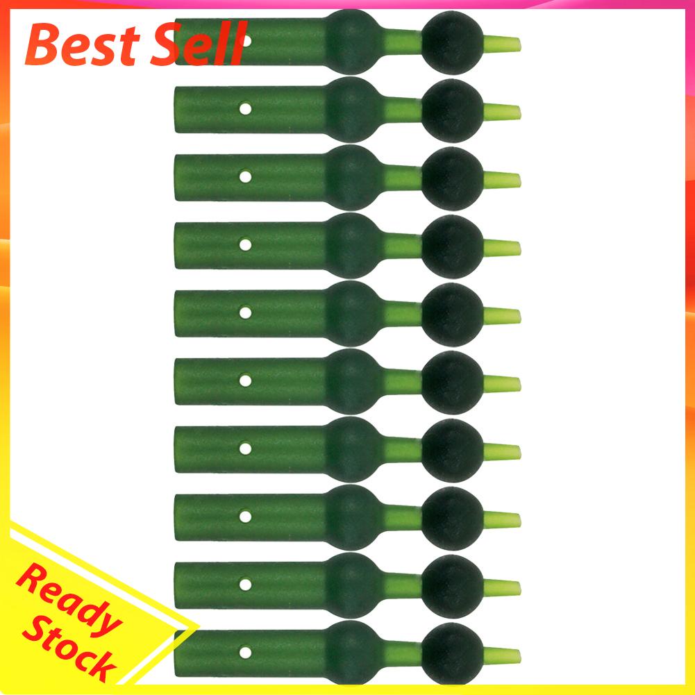 10pcs Tabung Rig Heli Chod Sleeve Bead Untuk Aksesoris Memancing Ikan Kerapu