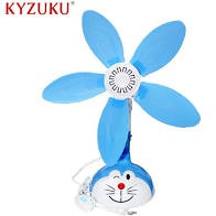kipas angin kyzuku 36w 5 baling Doraemon kipas meja kipas dinding