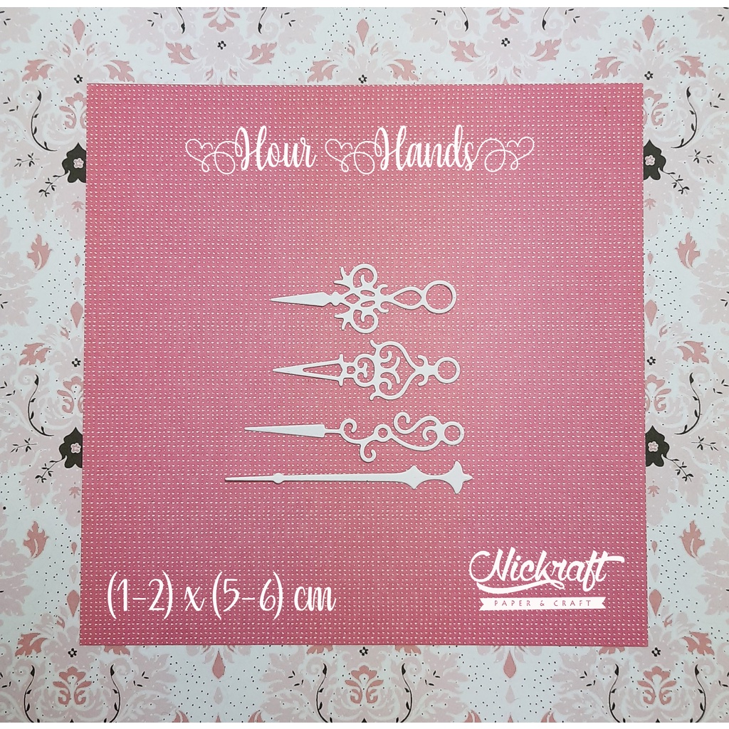 

HOUR HANDS - Bahan Scrapbook Jarum Jam