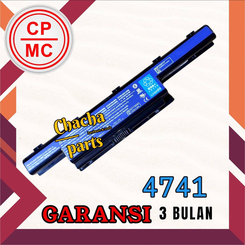Baterai Acer Aspire 4750 4750G 4750Z 4752 4752G 4752Z 4752ZG